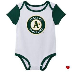 MLB Oakland Athletics Infant Boys' Onesie Bodysuit 12 months / Brand new